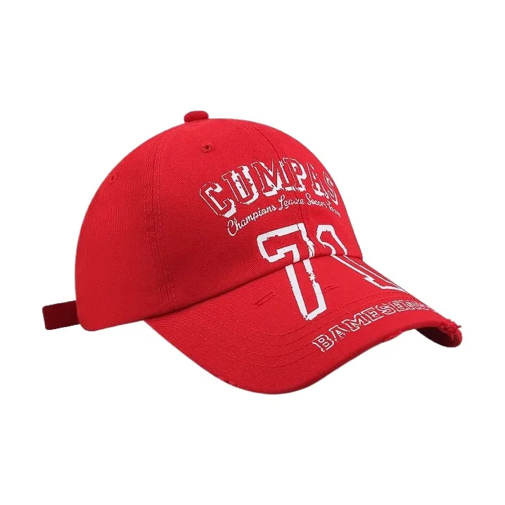 SLEEPYWALK Cotton Baseball Caps Unisex-6