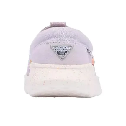 Columbia PFG Boatside Slip-Resistant Low-Top Casual Shoes Women's Light Purple-3
