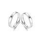 S925 Smooth Finish Open Ring-Couple Rings