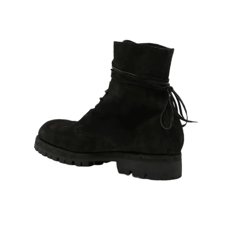 GUIDI 795V Leather Ankle Boots-3