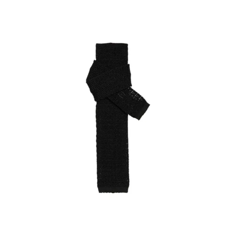HERMES Silk, Knitted Fabric Ties Men's Multicolor-0