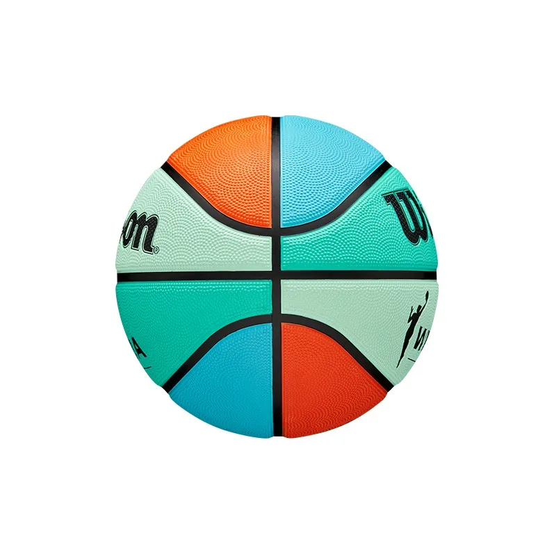Wilson WNBA Collection Rubber Basketball Four color Stitching Size 6 Ball Training Unisex-2