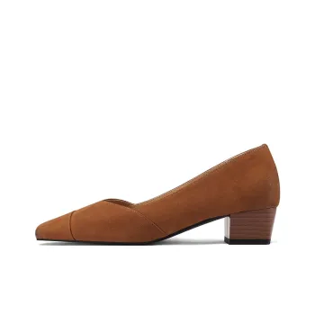 XICUNMINGWU High Heels Women's Black/Caramel
