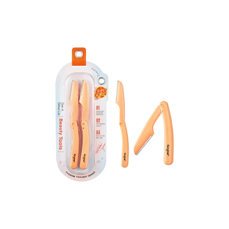 KEQI Imported Blade Eyebrow Razor Micro-Range Protective Net Anti-Scratch Beginner's Blade-2