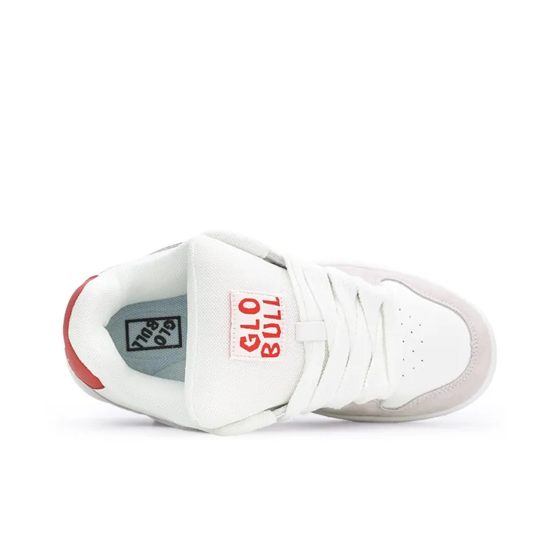 GLO BULL Skateboard Shoes Unisex Low Top Red-3