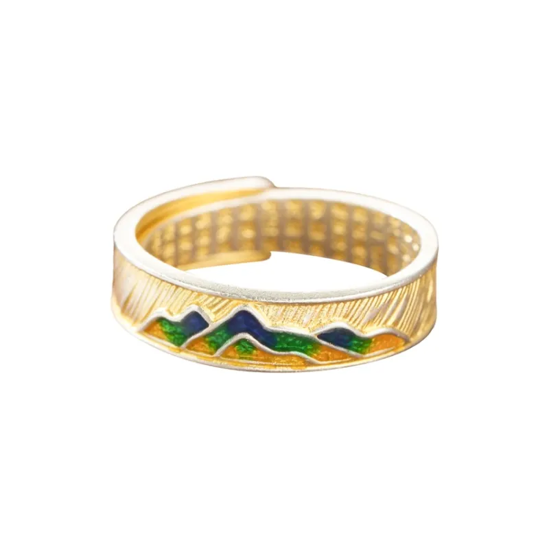 CHIC ZONE 999 Fine Silver Rings Women's-0