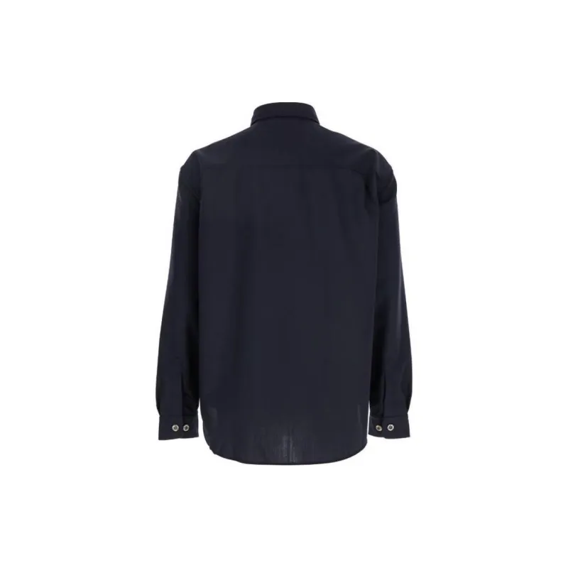 BE PLAIN Shirts Men Blue-1