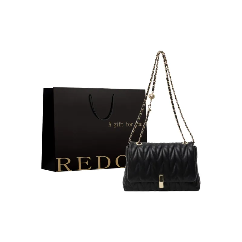 REDOO PU Portable Crossbody Bag, Shoulder Bag Women's White/Silver/Black/Pink-10