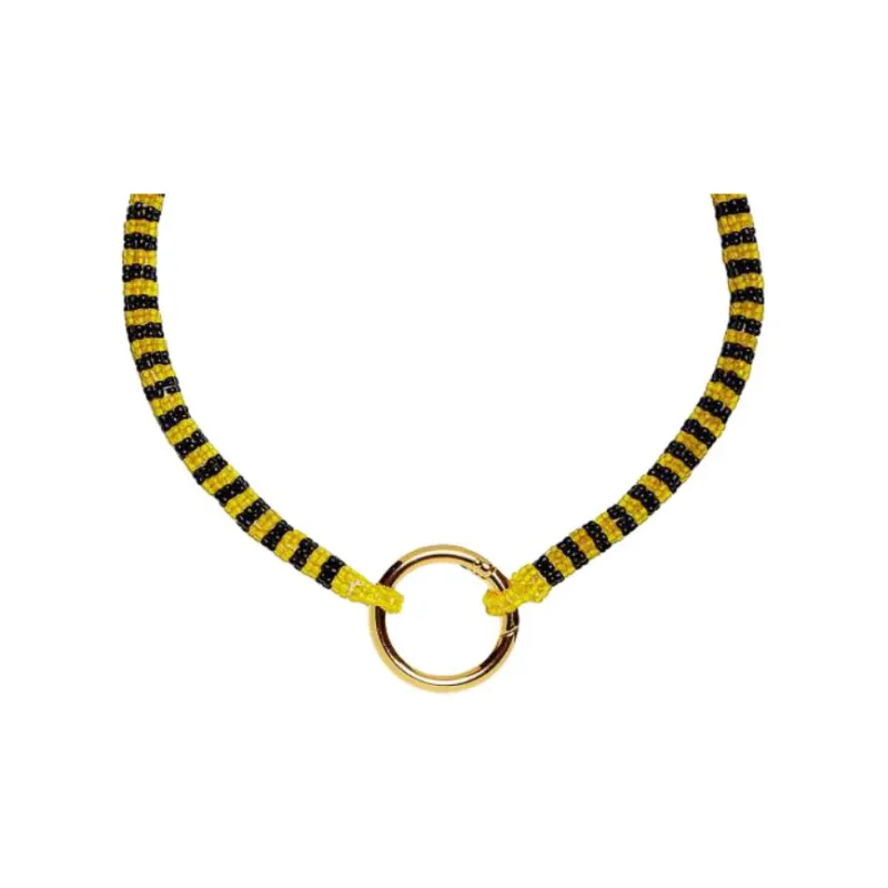 Colville Bead Necklaces Unisex Yellow-0