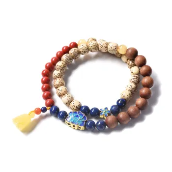 Abby's Wonderland Star Moon Bodhi Seeds Bracelets Unisex