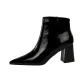 Black Unlined[Heel Height 6.5cm]