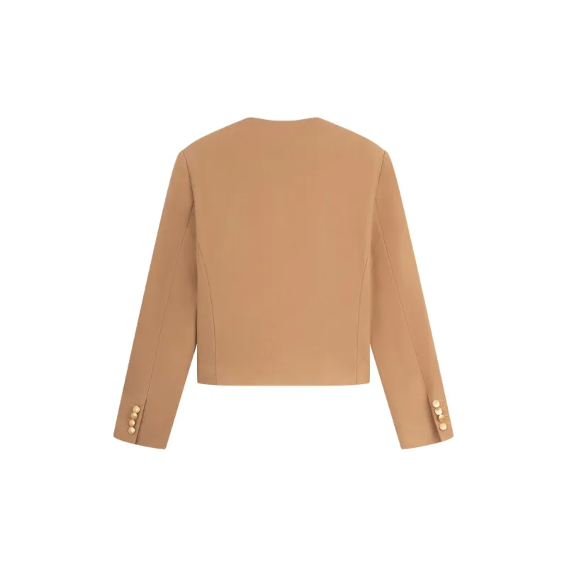 Tommy Hilfiger Cropped Wool Jacket-1