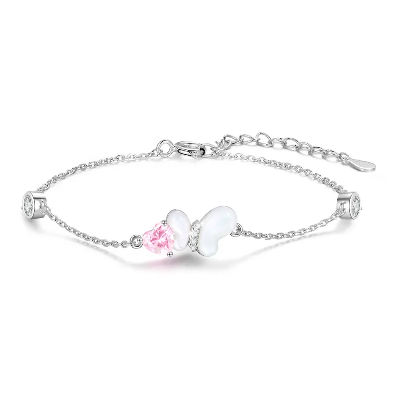 ZHENJIUJIU S925 Spliced Chain, Love Confession Women's-0