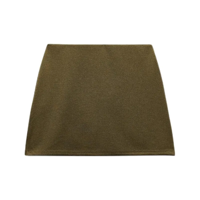 ZARA Casual Short Skirts Women's Medium Green-1