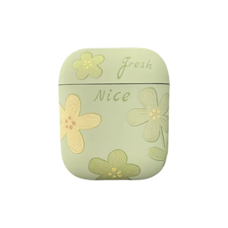 HUANBAOKE Compatibility AirPods 1/4/Pro 2 TPU Premium Exclusive Wireless Bluetooth Matte Artwork Case Headphone Cases-5