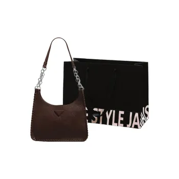 Cwatcun PU Handbag, Shoulder Bag Women's Coffee/Brown/Ecru/Black