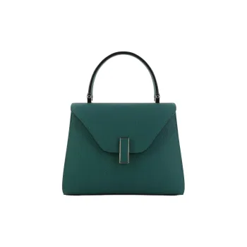 Valextra Iside Calfskin One Shoulder Handbag Mini Women's Green