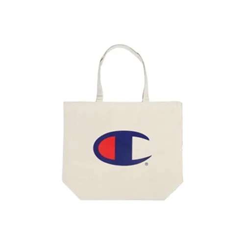 Champion Canvas Canvas Bag Shoulder Bags Unisex White