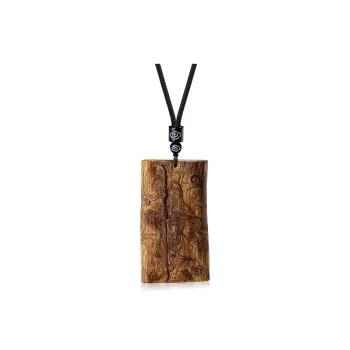 PUTUOSHANWENCHUANG Qinan Agarwood Pendants Unisex