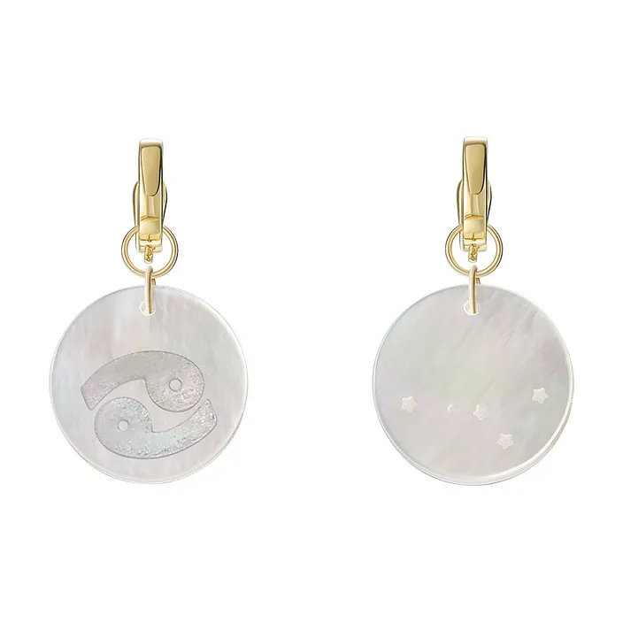 ANNAYA Mother Of Pearl Pendants Unisex-5