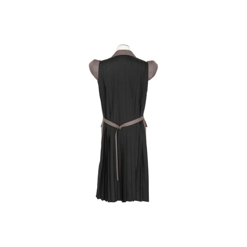 Sacai SS25 Sleeveless Dress Women's Taupe-1