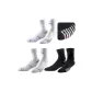 3 Pack (White Blue+White Orange+Black Red)
