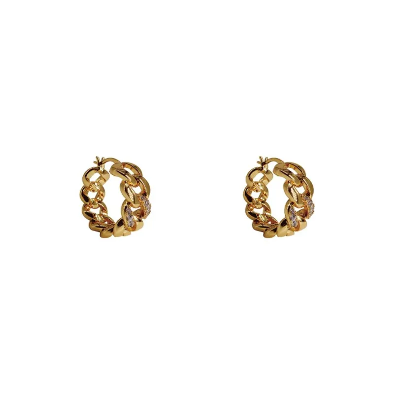 FANGFANGMARCEAU Copper Earrings Unisex-2