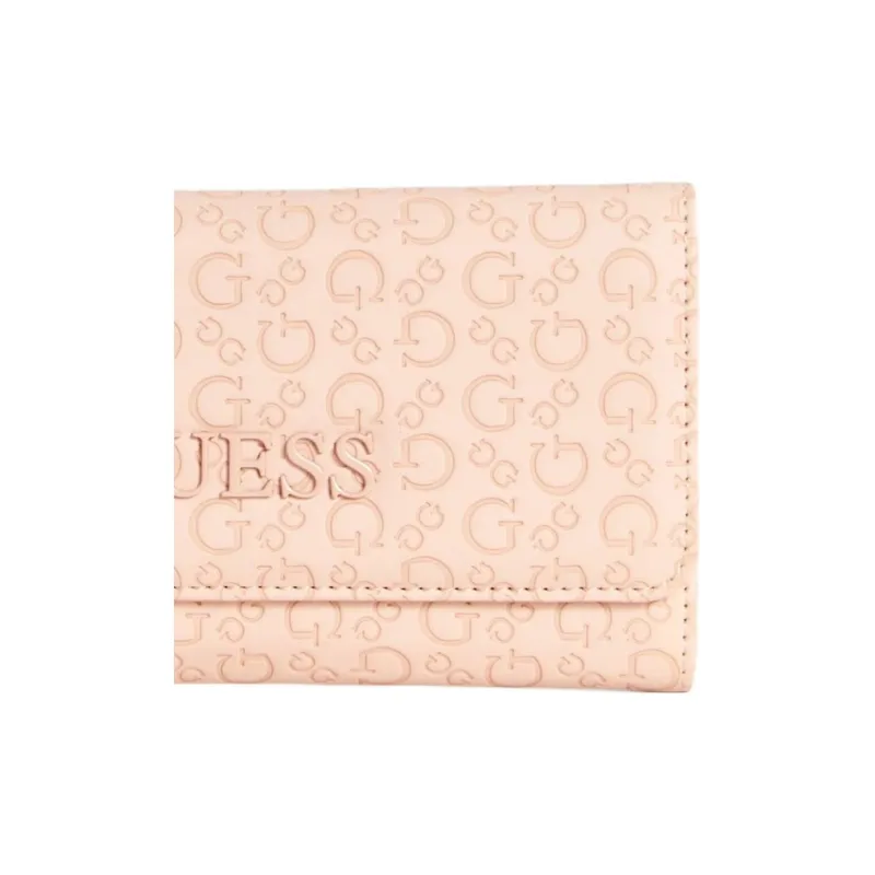 GUESS Artificial Leather Clutch Unisex Pink-4