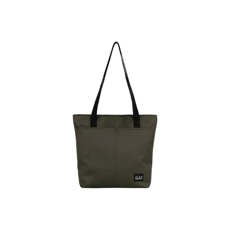 BROMPTON Cotton Tote Bag Shopping Bag Handbag Shoulder Bag Unisex Green-0