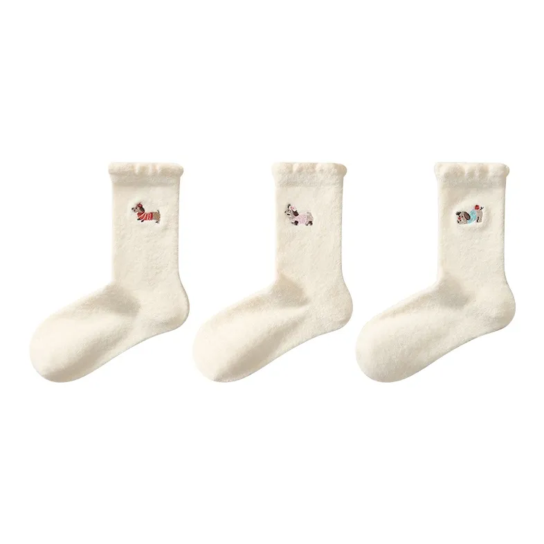 Mid Calf Socks Women's Combo Set-165