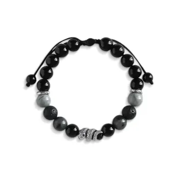 Strange Snow Obsidian Bracelets Unisex