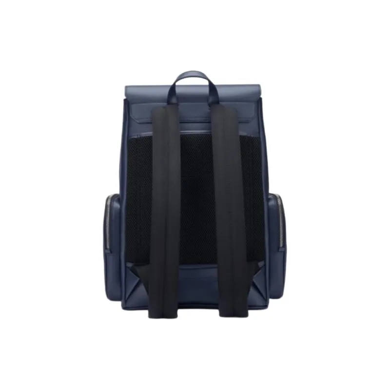 BALLY Fabric Backpack Men's Blue-3