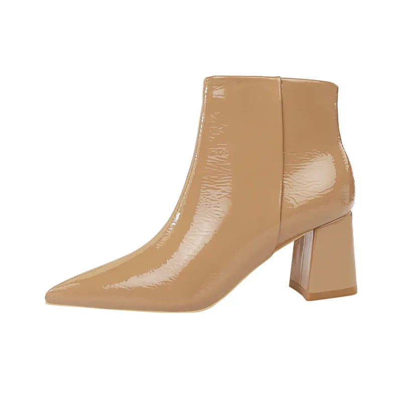 QITUMAUL Ankle Boots 6.5cm Women's-5