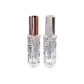 Bitter Melon Pattern Glass Perfume Bottle[Silver]+[Rose Gold]: 2 Set