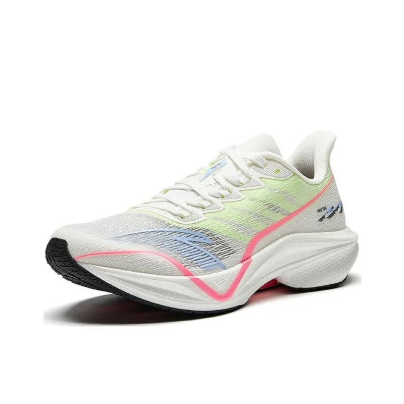 Anta Horsepower 5.0 Cushioning Support Rebound Low-Top Casual Running Shoes Men's White Green-1