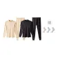 [Skin+Black]Half-Turtleneck 2 Set