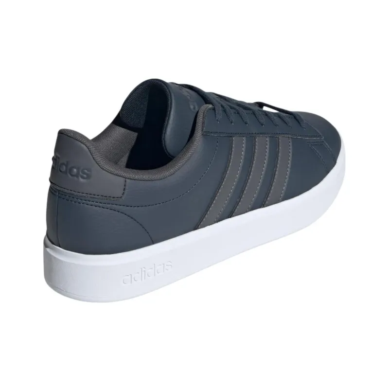 Adidas Grand Court 2.0 Aurora Ink Grey Six Cloud White-3