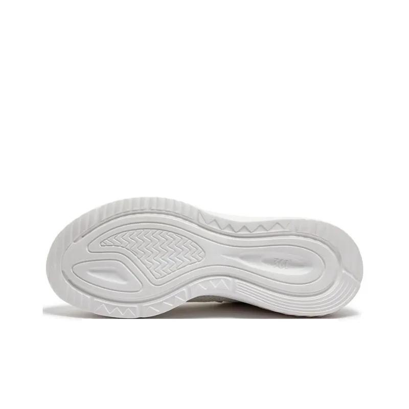 361° Non slip Breathable And Wear resistant Low Top Casual Shoes Men's White Gray-4