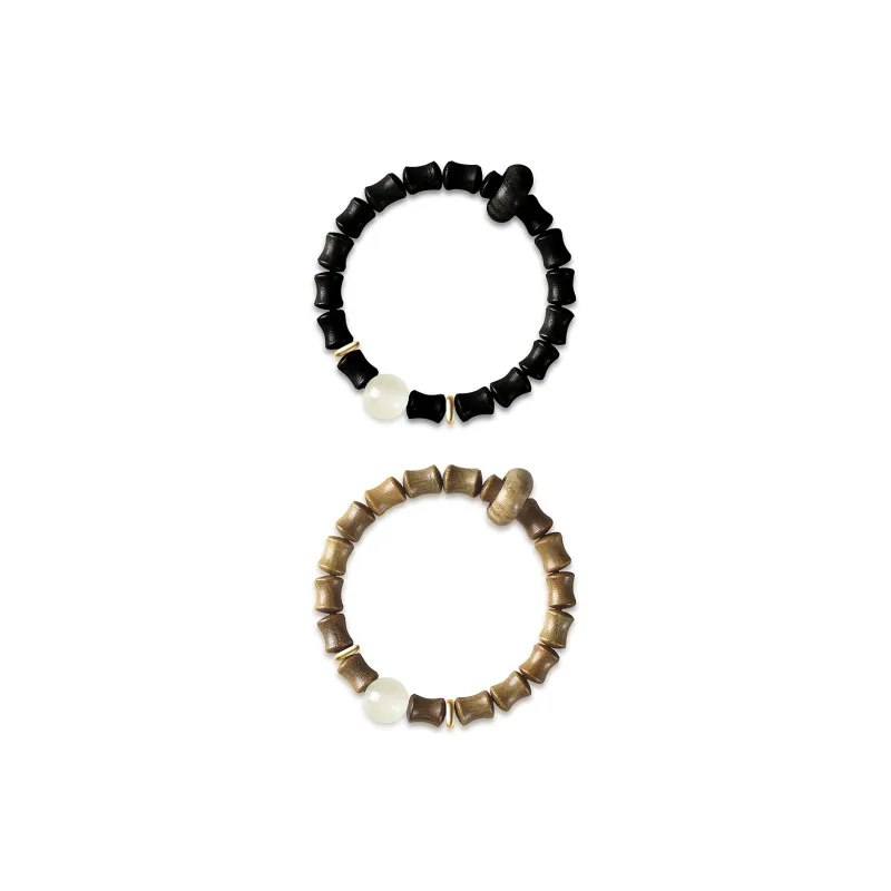 Star Treasures Ebony Bracelets Unisex-2