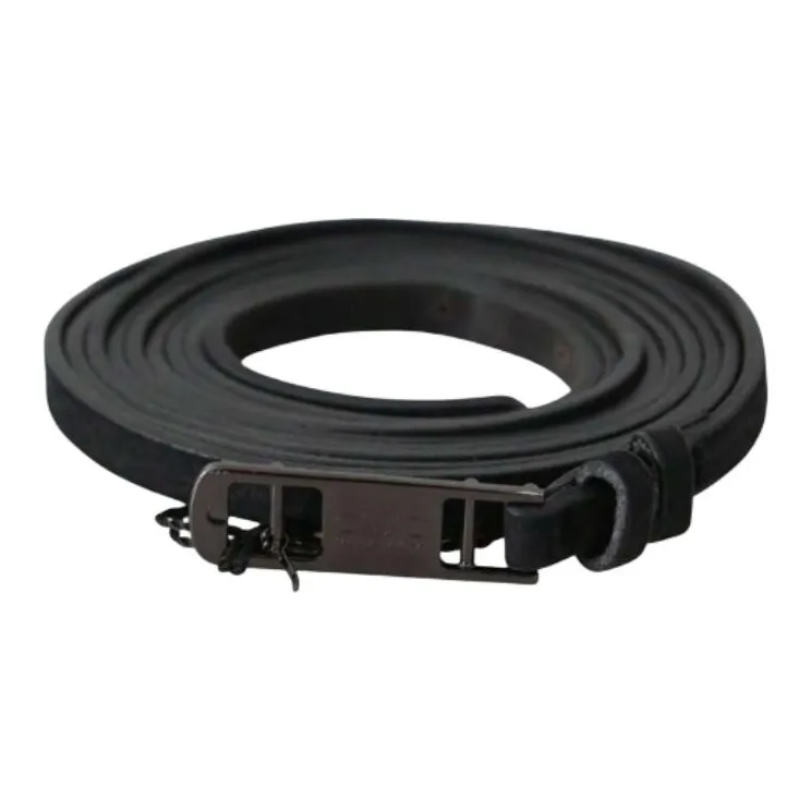 COSTUME NATIONAL Fabric Leather Belts Unisex Black --0