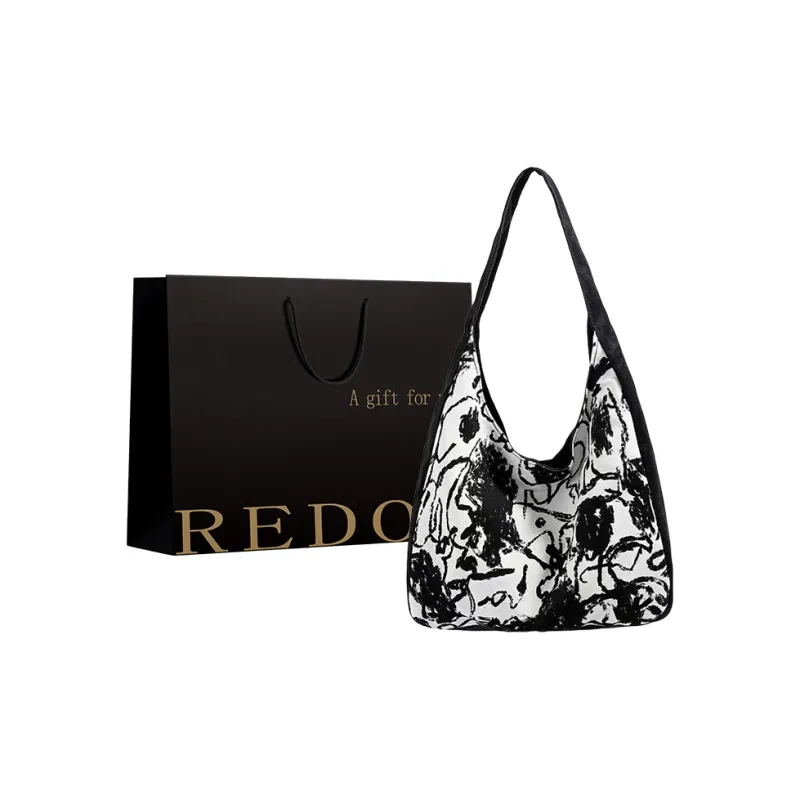 REDOO Canvas Canvas Bag Shoulder Bags Regular Women's Multicolor-19