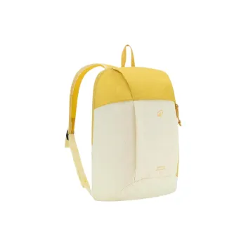 DECATHLON Polyester Backpack Unisex Vanilla Yellow