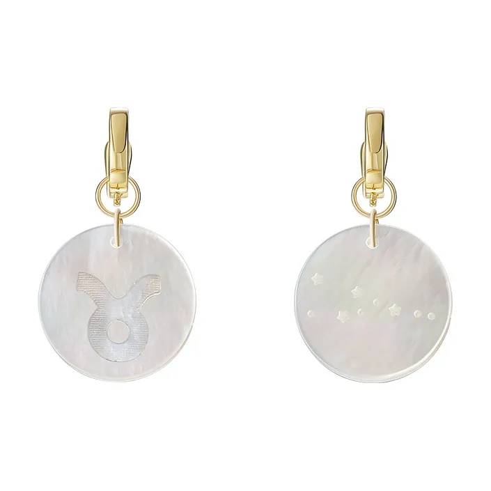 ANNAYA Mother Of Pearl Pendants Unisex-3