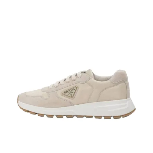 prada tapered Low Top Casual Shoes Men's Beige