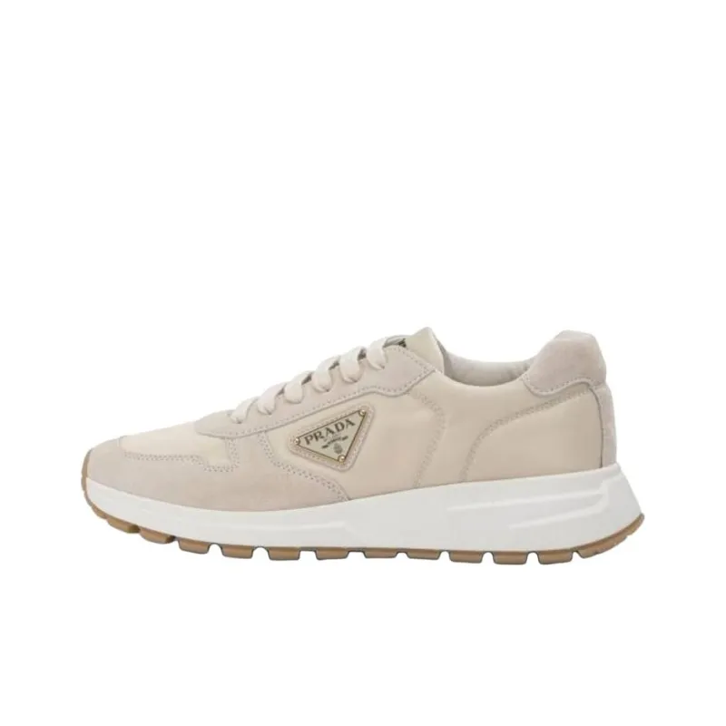 PRADA Low Top Casual Shoes Men's Beige-0