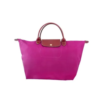 LONGCHAMP Le Pliage Polyamide Handbag Medium Size Women's Fuchsia
