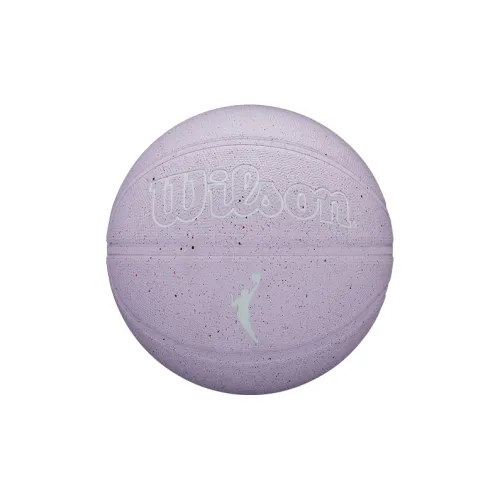 Wilson Rubber Basketball Light Purple Size 6 Ball Training Unisex