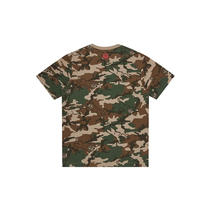 Ice Cream Camouflage print T shirt-1