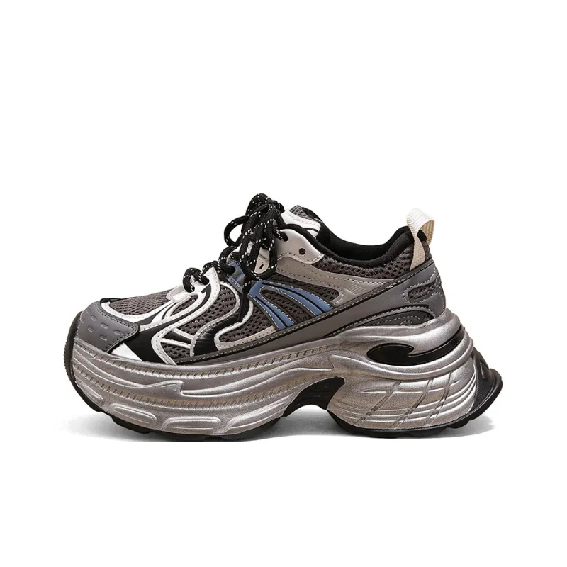 A Poinsettia Princess Low Top Chunky Sneakers Women's-4