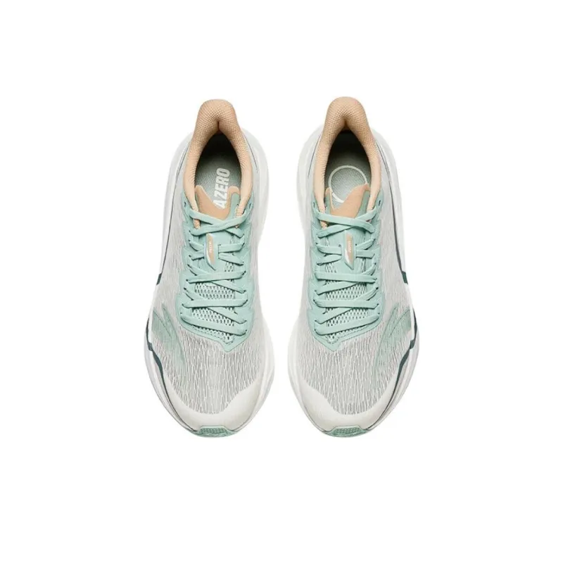 Anta Horsepower 5.0 Cushioning Wear Resistant Rebound Low Top Training Running Shoes Men's White Cyan Brown-2